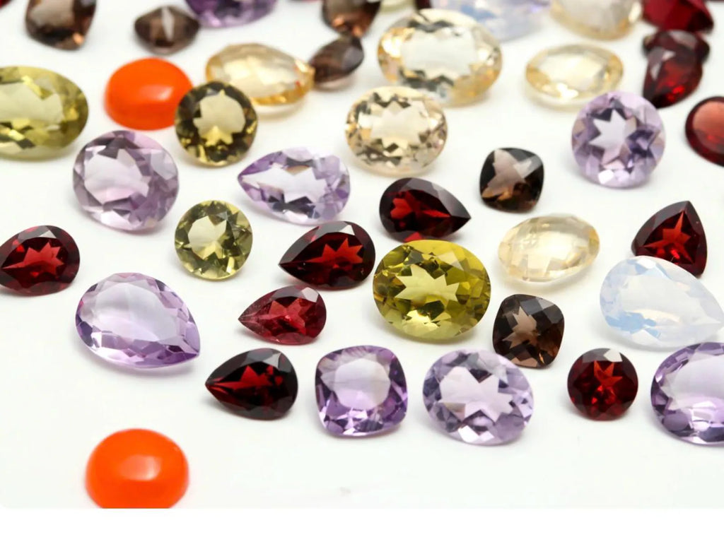 300 Natural Mixed Gemstones Lot | Crystal Collection Bottle