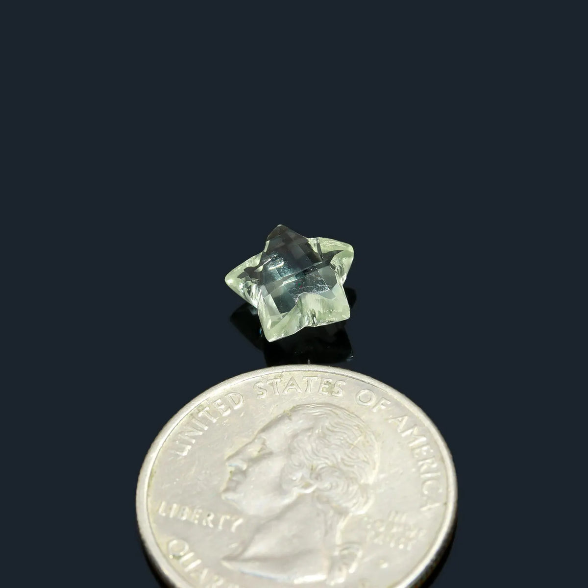 Natural Green Amethyst 10 MM