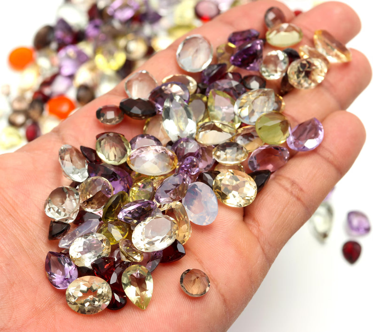 50+ Carats Mixed Loose Gemstones Lot
